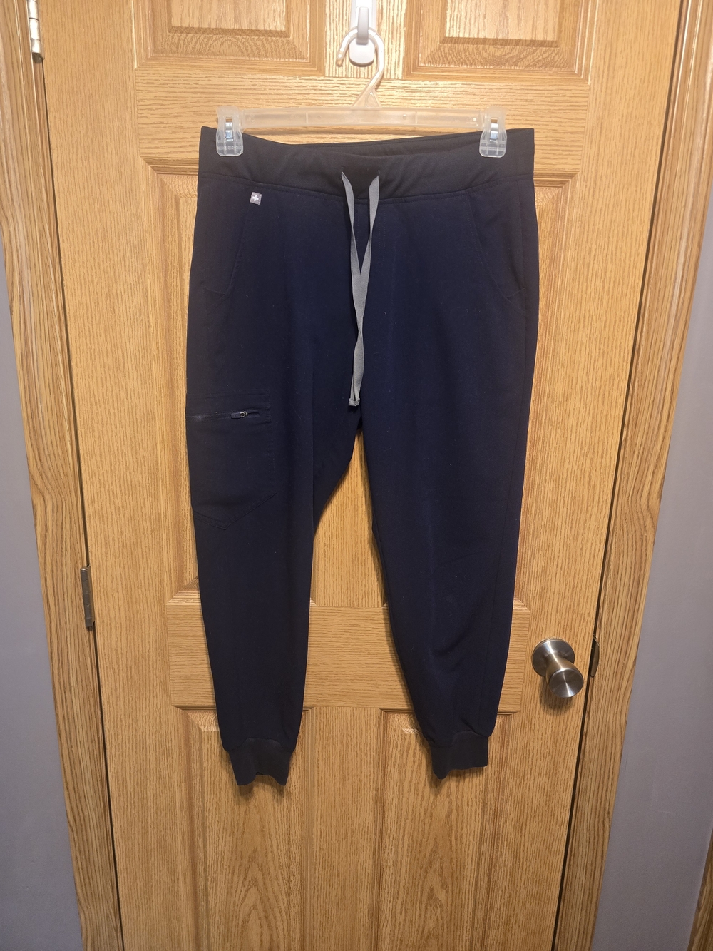 Figs Navy Medical Top with Branded Tag